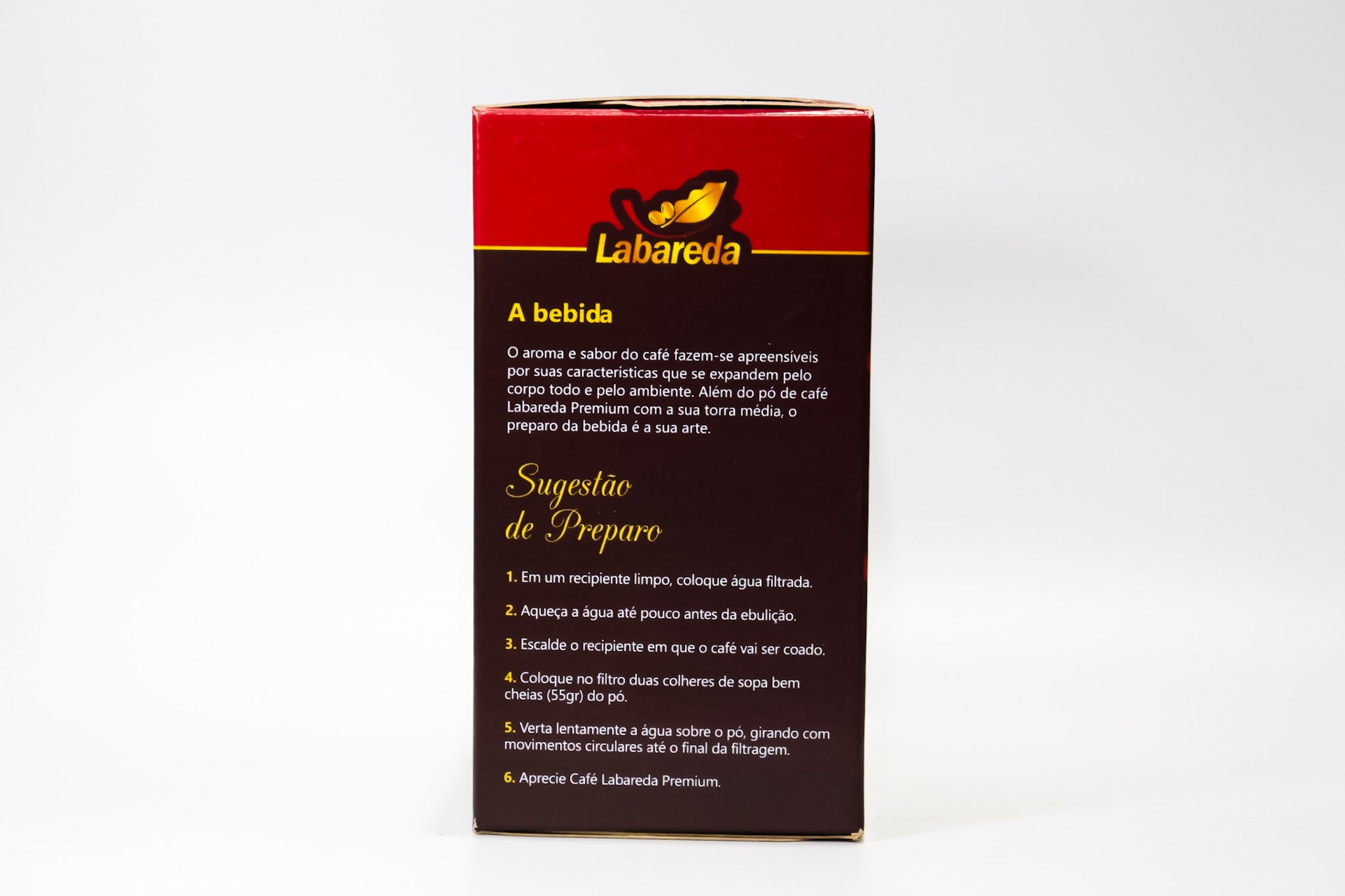CAFÉ ESPECIAL LABAREDA PREMIUM TORRADO E MOÍDO 250G