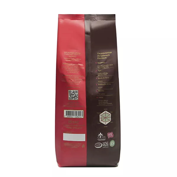 CAFÉ ESPECIAL LABAREDA PREMIUM EM GRÃOS TORRADO 1KG