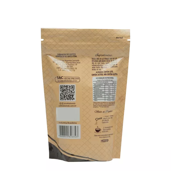 CAPPUCCINO LABAREDA 200G