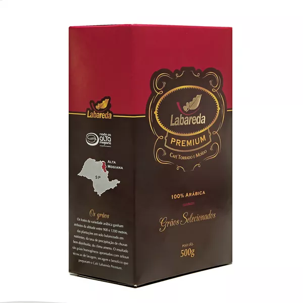 CAFÉ ESPECIAL LABAREDA PREMIUM TORRADO E MOÍDO 500G