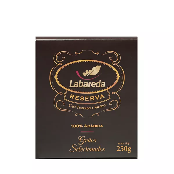 CAFÉ ESPECIAL LABAREDA RESERVA TORRADO E MOÍDO 250G